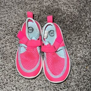 Toddler girl swimming shoes